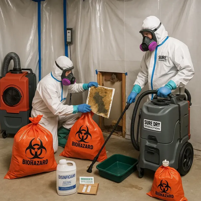 Contaminated Water Handling Protocols process in Broadlands, VA